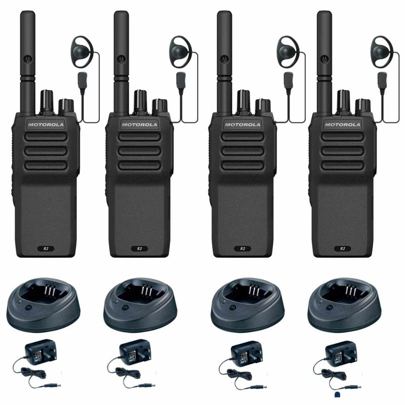 Motorola R2 - QUAD PACK including charger & earpieces