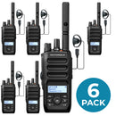 Motorola R5 Limited Display & Keypad Digital Two-Way Radio - SIX PACK