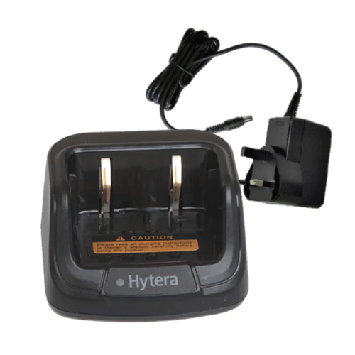 Single desktop charger with Power Adaptor (Hytera BD Series)