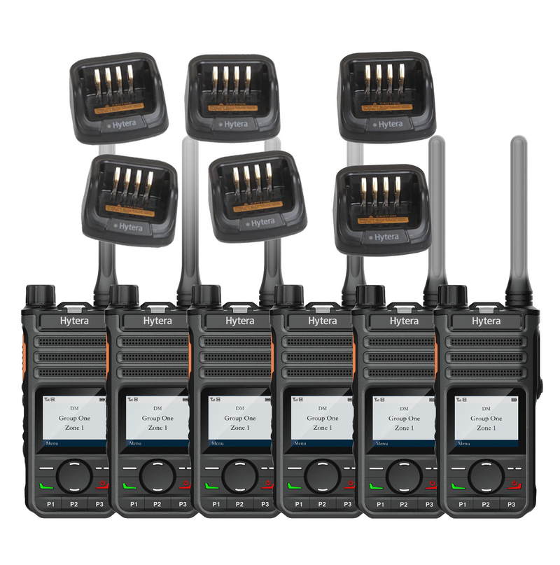 Hytera BP565 SIX Pack - Digital Licenced Radio