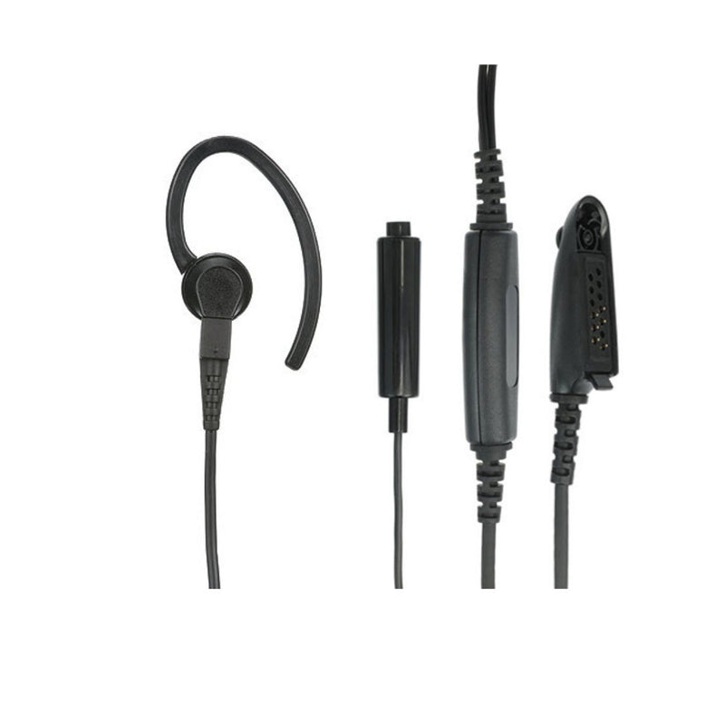 3-Wire Earpiece with Mic and PTT (GP Series)