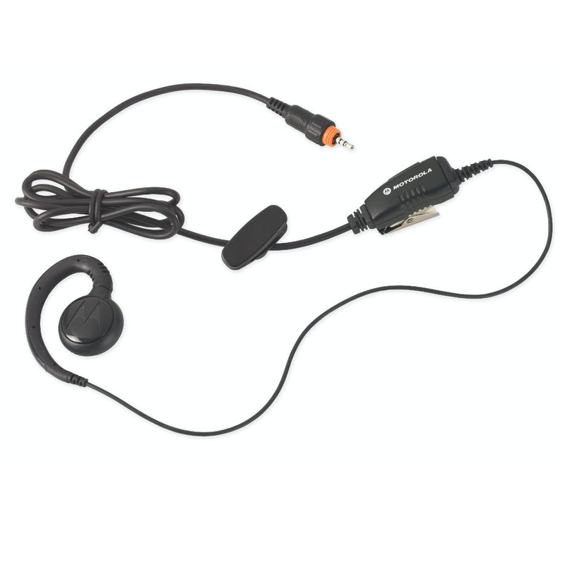 Long-cord swivel earpiece with inline PTT mic (for CLP446 Series)