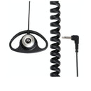 D-Shell Earpiece with 3.5mm jack to connect to speaker microphone (RSM)
