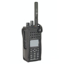 Hard leather carry case with 3" belt loop for display radio (for DP4000e Series)