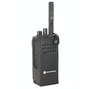 Hard leather carry case with 3" belt loop for non- display radio (for DP4000e Series)