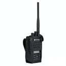 Hard leather carry case with 3" belt loop for display radio (for DP2000e Series)