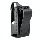 Hard leather carry case with 3" belt loop for non-display radio (for DP2000e Series)