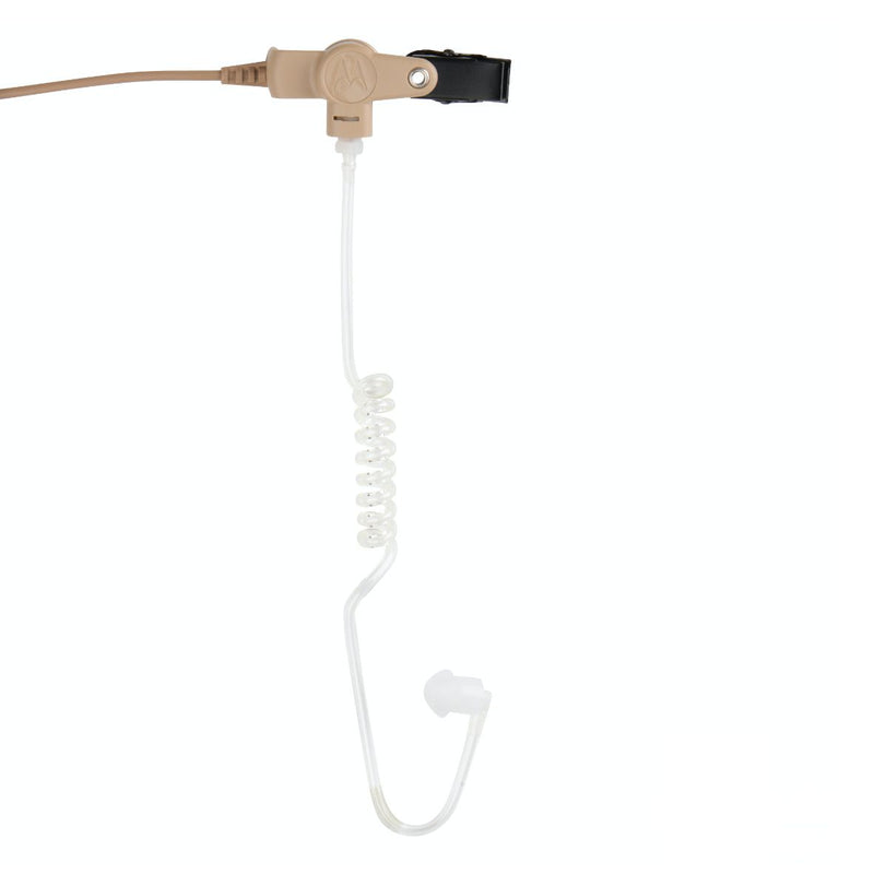 IMPRES 3-Wire Earpiece with Mic and PTT - Beige (for DP4000e & DP3000 (Legacy) series)