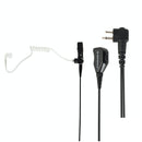Two-wire earpiece with clear acoustic tube with inline PTT (for DP1000 & R2 series)