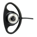D-Shell Earpiece with Mic & PTT (DP1000 and R2 Series)