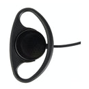 D-Shell Earpiece with Mic & PTT (DP1000 and R2 Series)