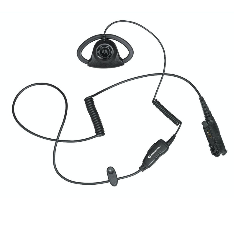 Adjustable D-Style Earpiece with Mic and PTT (for DP2000e & DP3000e Series)