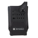 Hard leather carry case with 3" belt loop for non-display radio (for DP3000e Series)