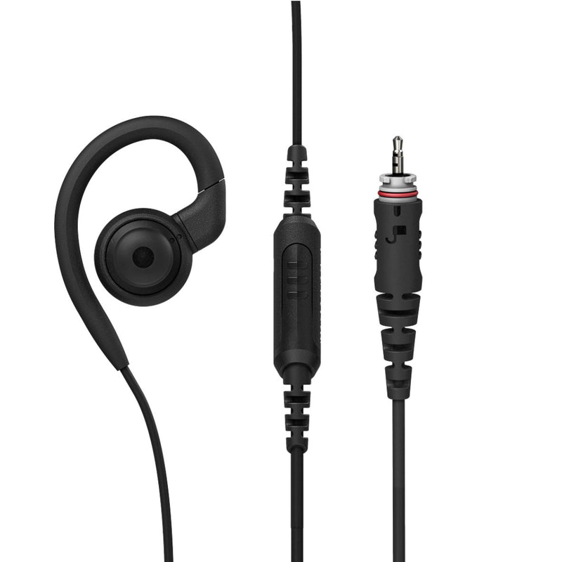 Short-Cord in-line earpiece with PTT Mic (for CLPe Series)