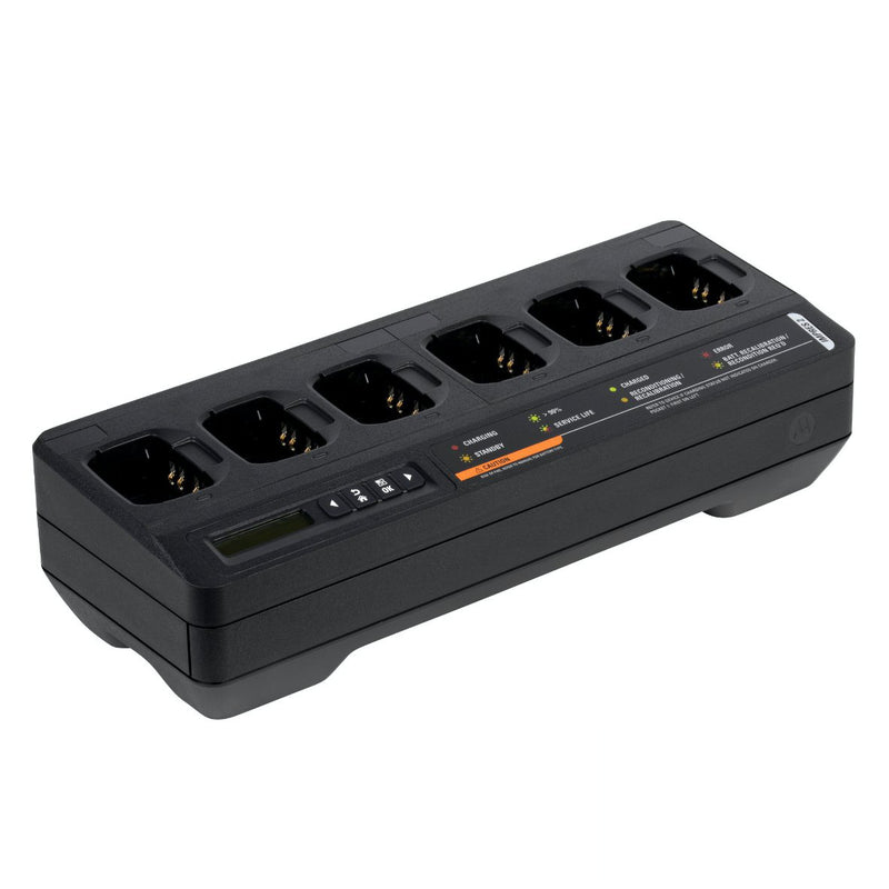 IMPRES 6-way charger (for DP2000e, DP3000 (Legacy), DP4000e & R7 Series)