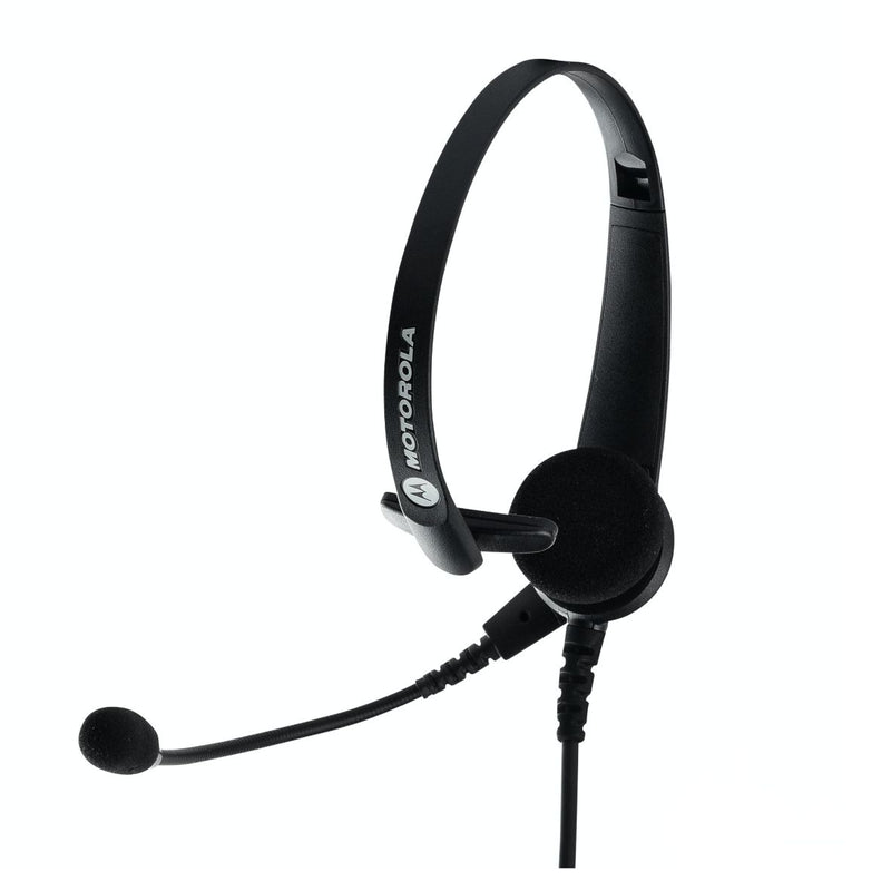 Lightweight Headset with PTT & Boom Mic (for DP4000e & DP3000 (Legacy) Series)