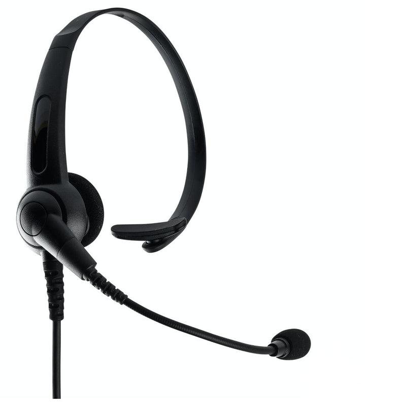Lightweight Headset with PTT & Boom Mic (for DP4000e & DP3000 (Legacy) Series)