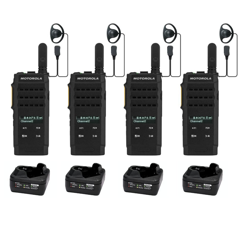 Motorola SL2600 - QUAD PACK including charger & earpieces