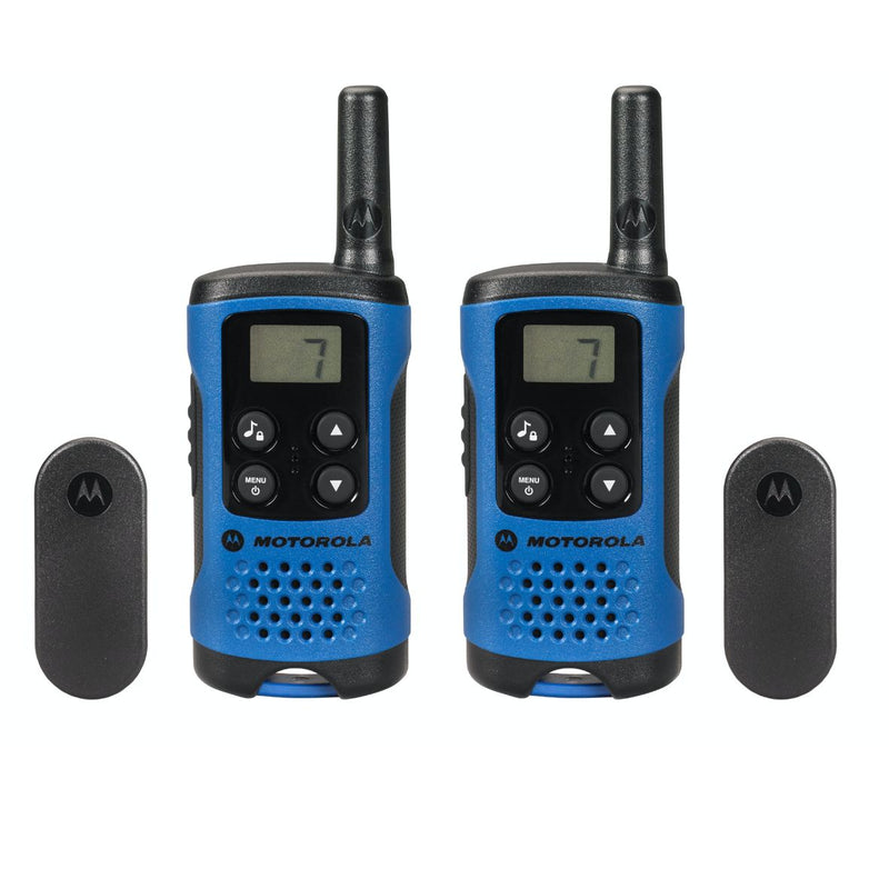 Motorola T41 Walkie Talkies - BLUE Twin Pack