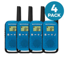 Motorola T42 Walkie Talkies - Quad Pack