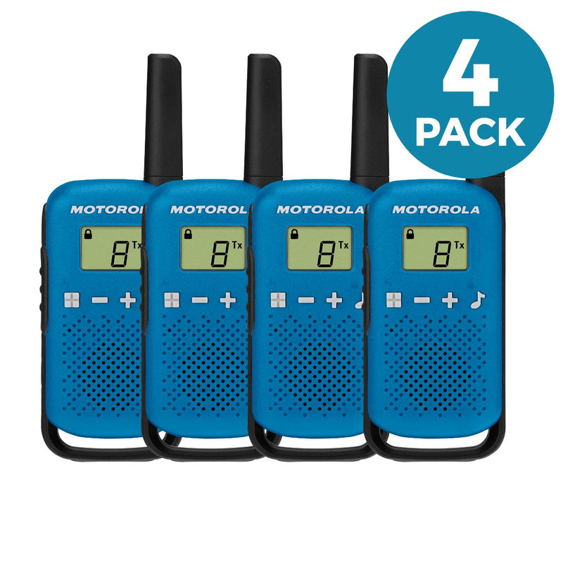 Walkie-talkie - T42 Triple Pack MOTOROLA, Blanco, Verde, Azul