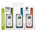 Motorola T42 Walkie Talkies - Six Pack