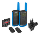 Motorola T62 Walkie Talkies - BLUE Twin Pack