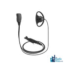 Value Range 2-wire D-Shell earpiece with Mic & PTT (for GP344 Series)