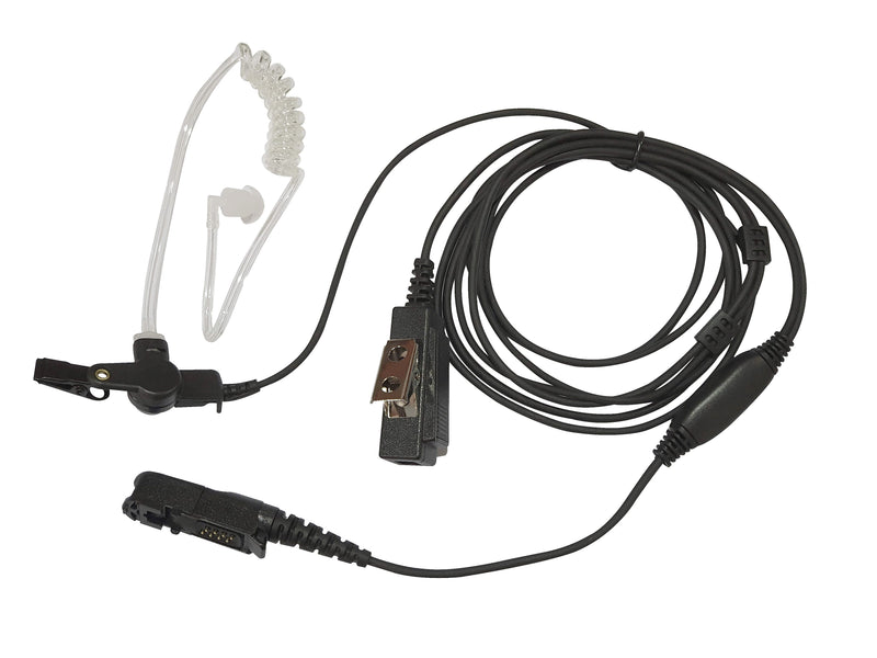 Value Range 2-wire covert earpiece with Mic & PTT (for DP2000e & DP3000e Series)