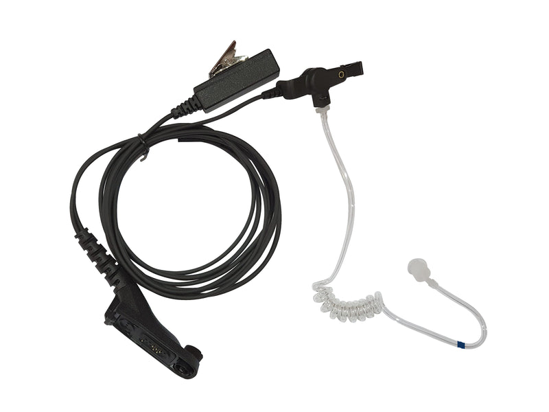 Value Range 2-wire covert earpiece with Mic & PTT (for DP4000e & DP3000 (Legacy) Series)
