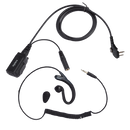 C Hanger Earpiece (With PTT) (Hytera BD Series)
