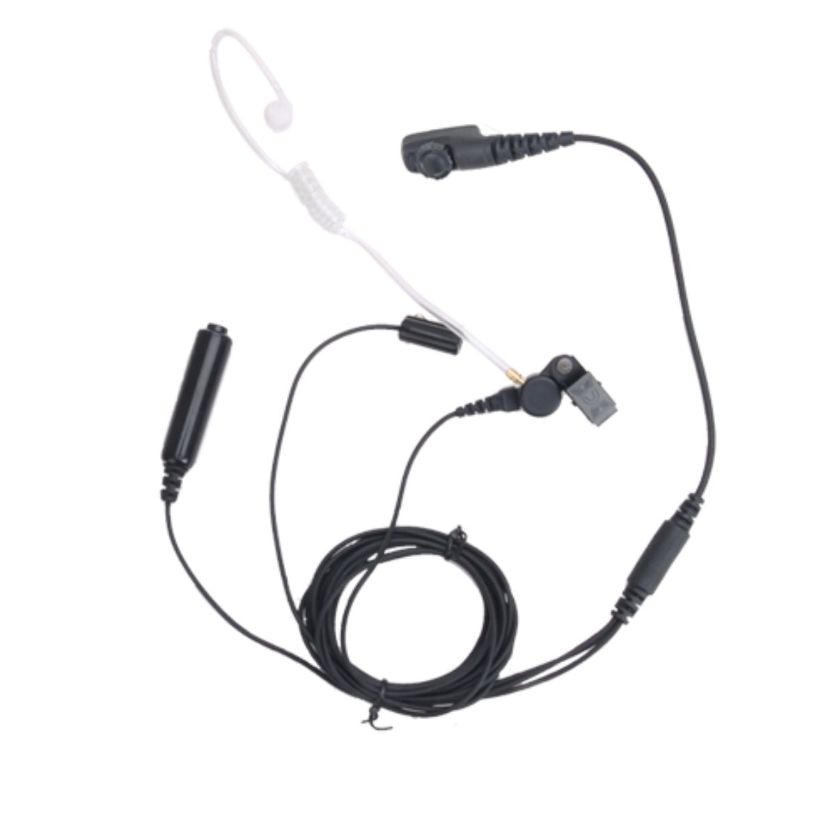 Hytera 3-Wire Surveillance Earpiece | Black | EAN18